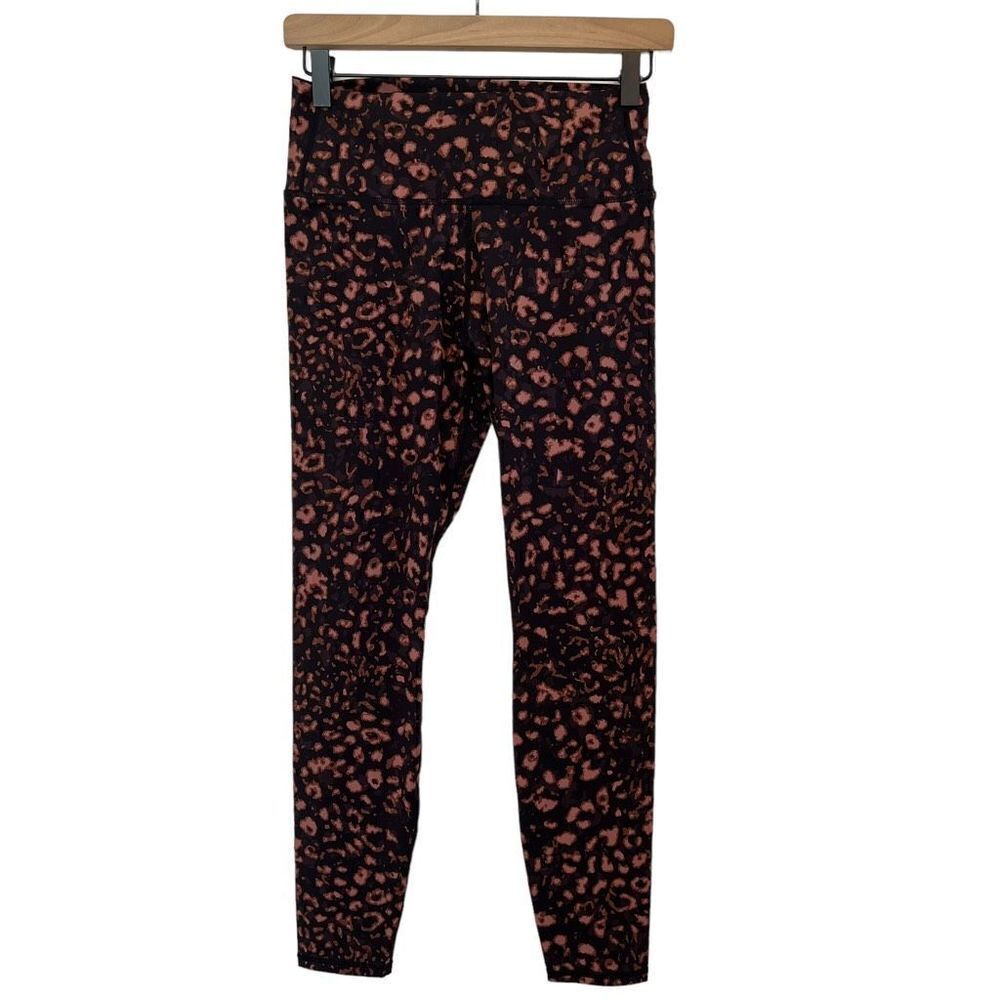 Varley Size Medium Leggings Luna Leopard Animal Print